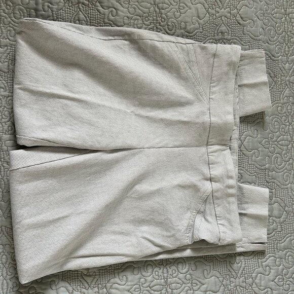 Willie Smith patterned slacks, elastic waist, size 10 - Picture 8 of 10